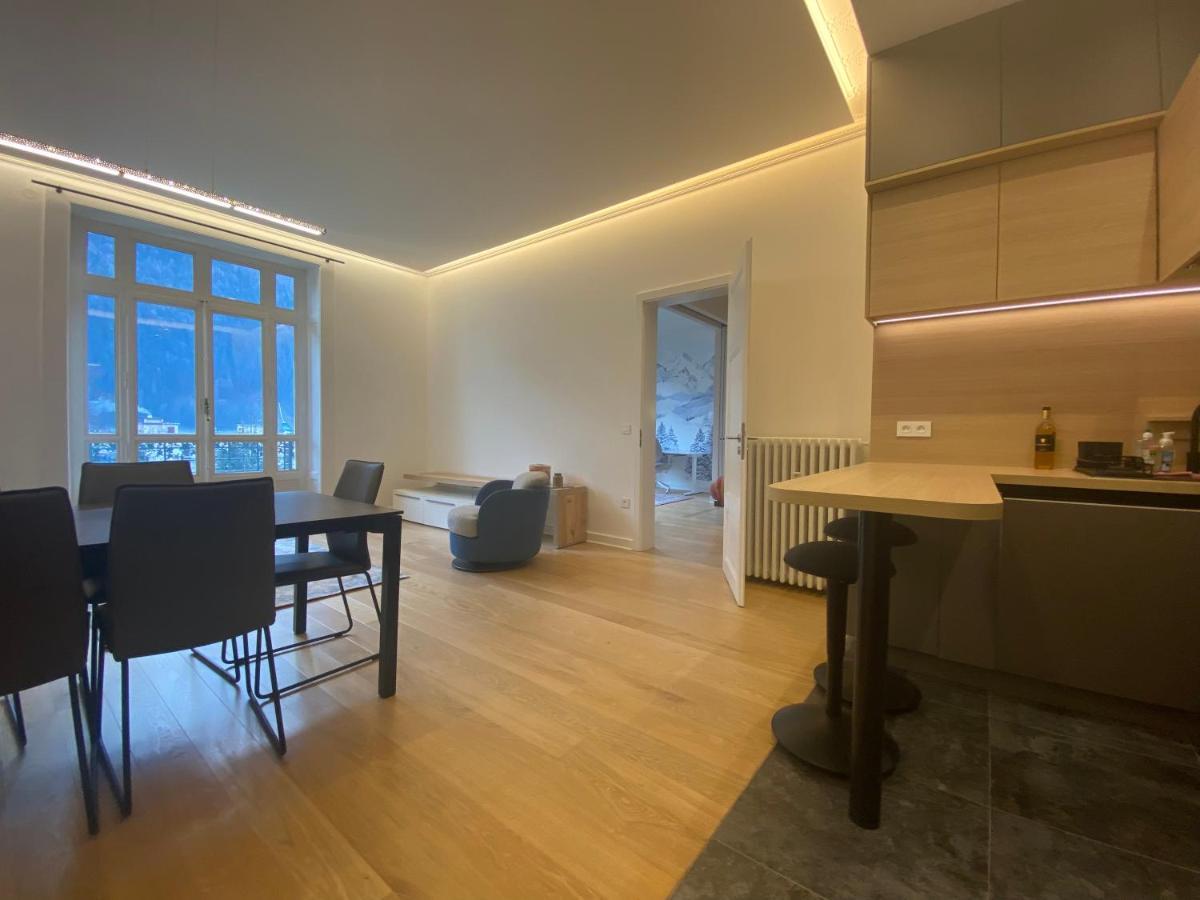 Appartement Chamonix - Majestic Vue Mont Blanc Extérieur photo
